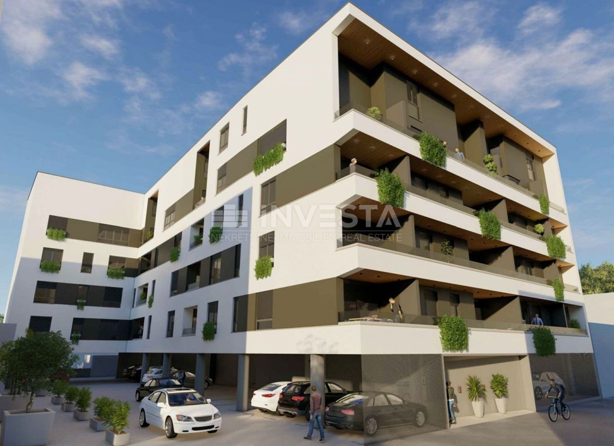 Pula, Center, dupleks stanovanje v 4. nadstropju 127,92 m2, 4s+db, novogradnja