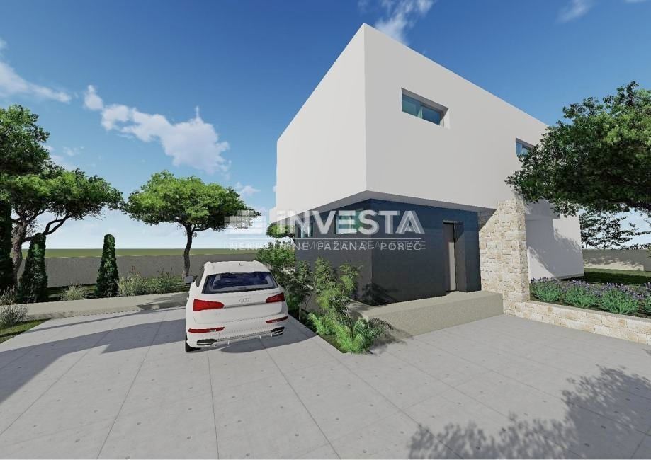 Okolica Svetvinčenta, Moderna vila z bazenom, novogradnja