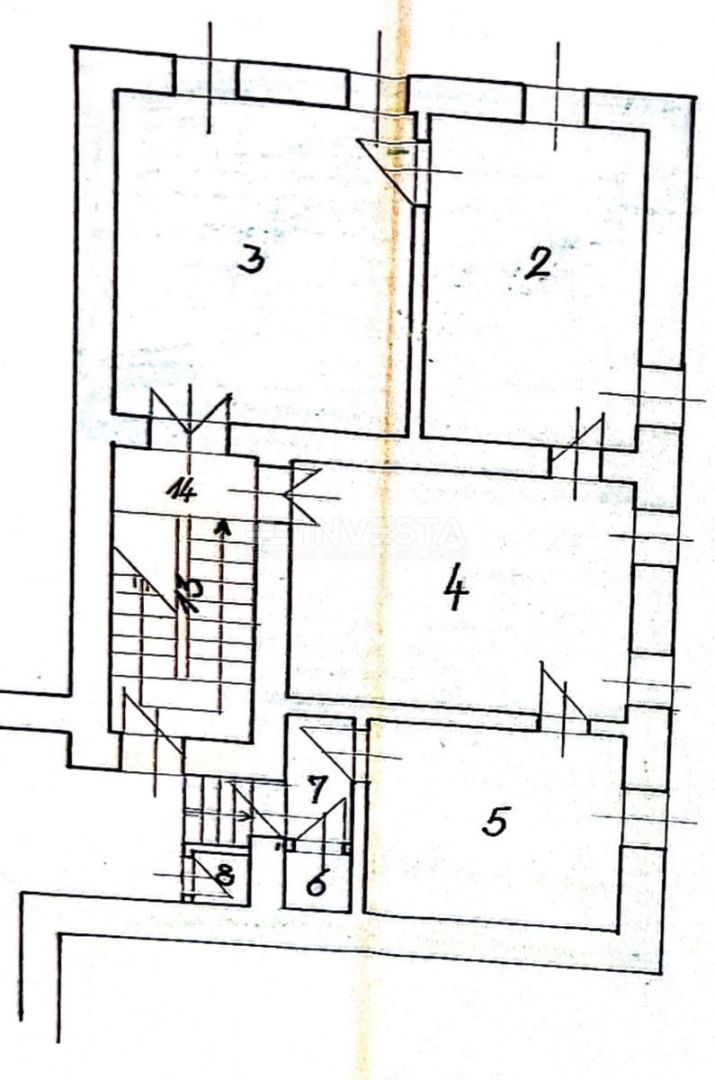 Pulj, Center Stanovanje s površino 69,55 m², 3. nadstropje