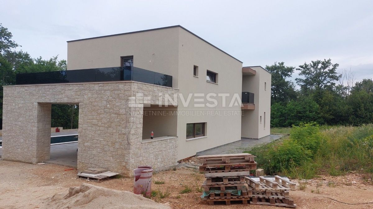 Razkošna moderna vila z ogrevanim bazenom