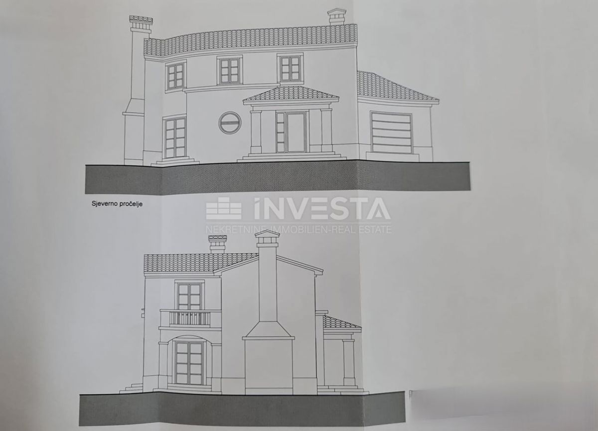 Moderna samostojna vila z bazenom, 1800 m² zemljišča