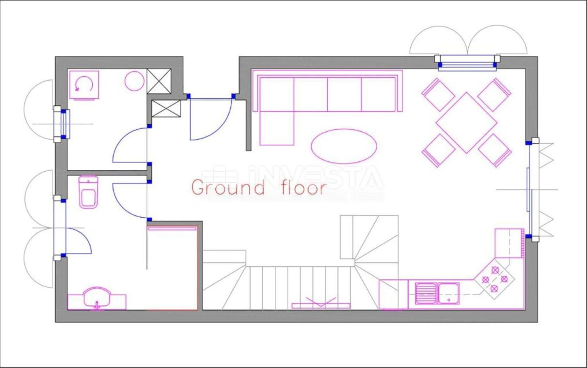 Barban, na novo opremljena hiša z bazenom