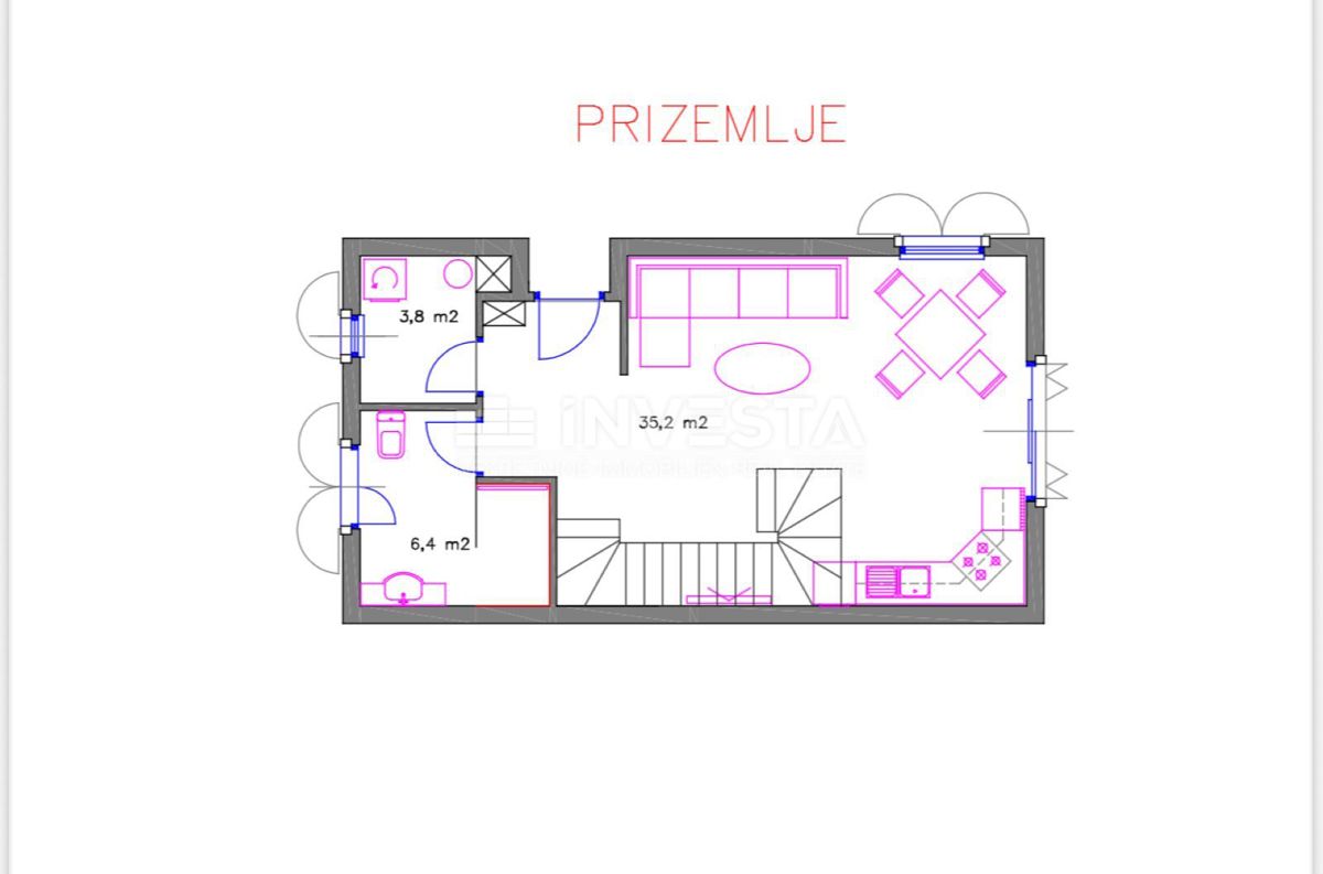 Barban, na novo opremljena hiša z bazenom