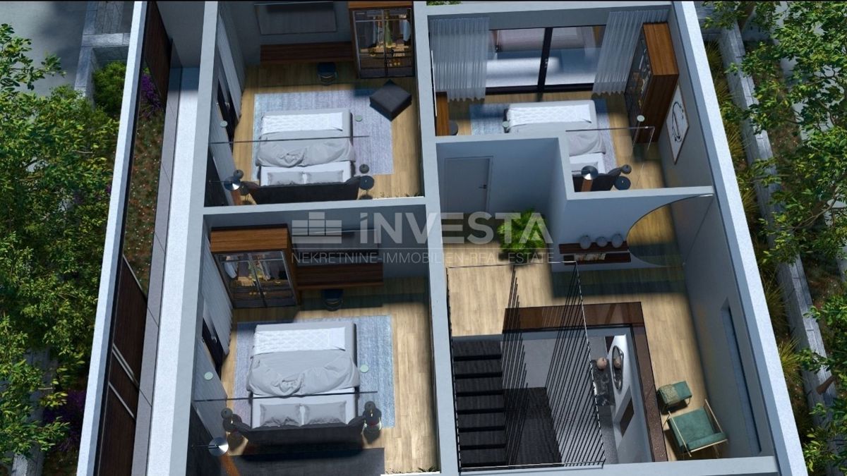 Fažana, vila z razgledom na morje