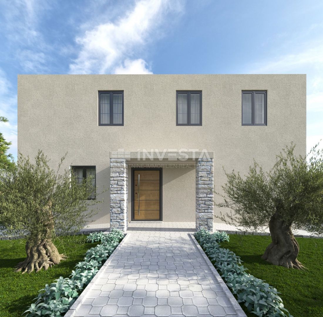 Okolica Vrsarja, vila v gradnji z bazenom, 144 m2, 3 ss