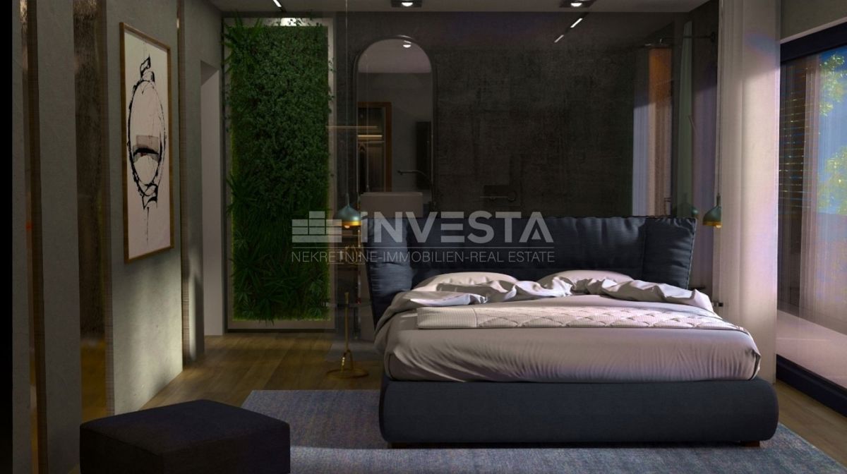 Fažana, vila z razgledom na morje, ogrevani bazen