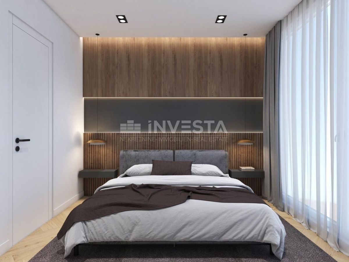 Premantura, novozgrajeni stanovi z vrtom, blizu centra in morja