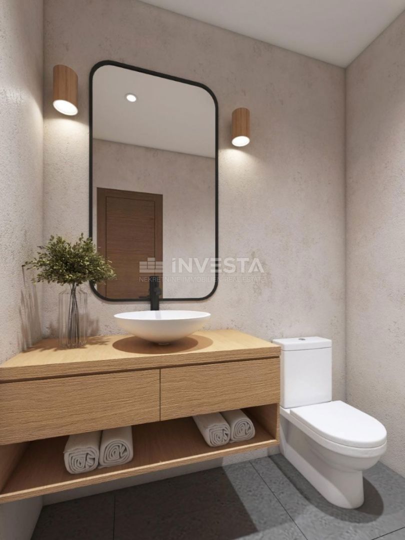 Premantura, novozgrajeni stanovi z vrtom, blizu centra in morja