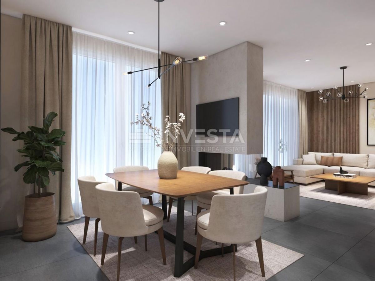 Premantura, novozgrajeni stanovi z vrtom, blizu centra in morja