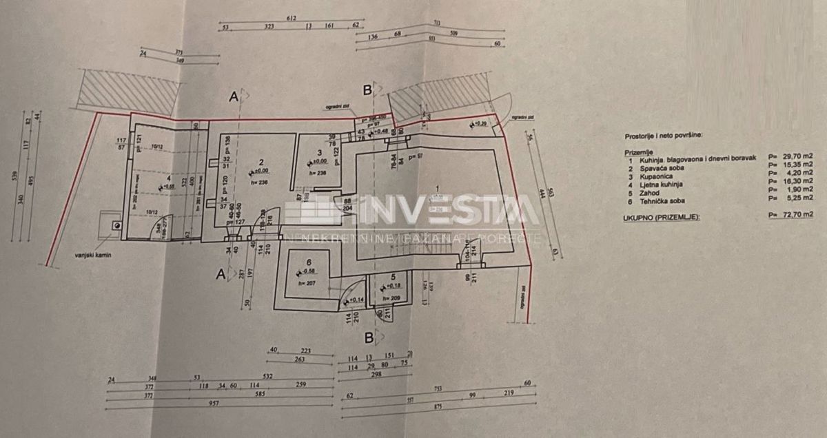 Kanfanar, Luksuzna istrska kamnita vila z bazenom in 3 spalnicami