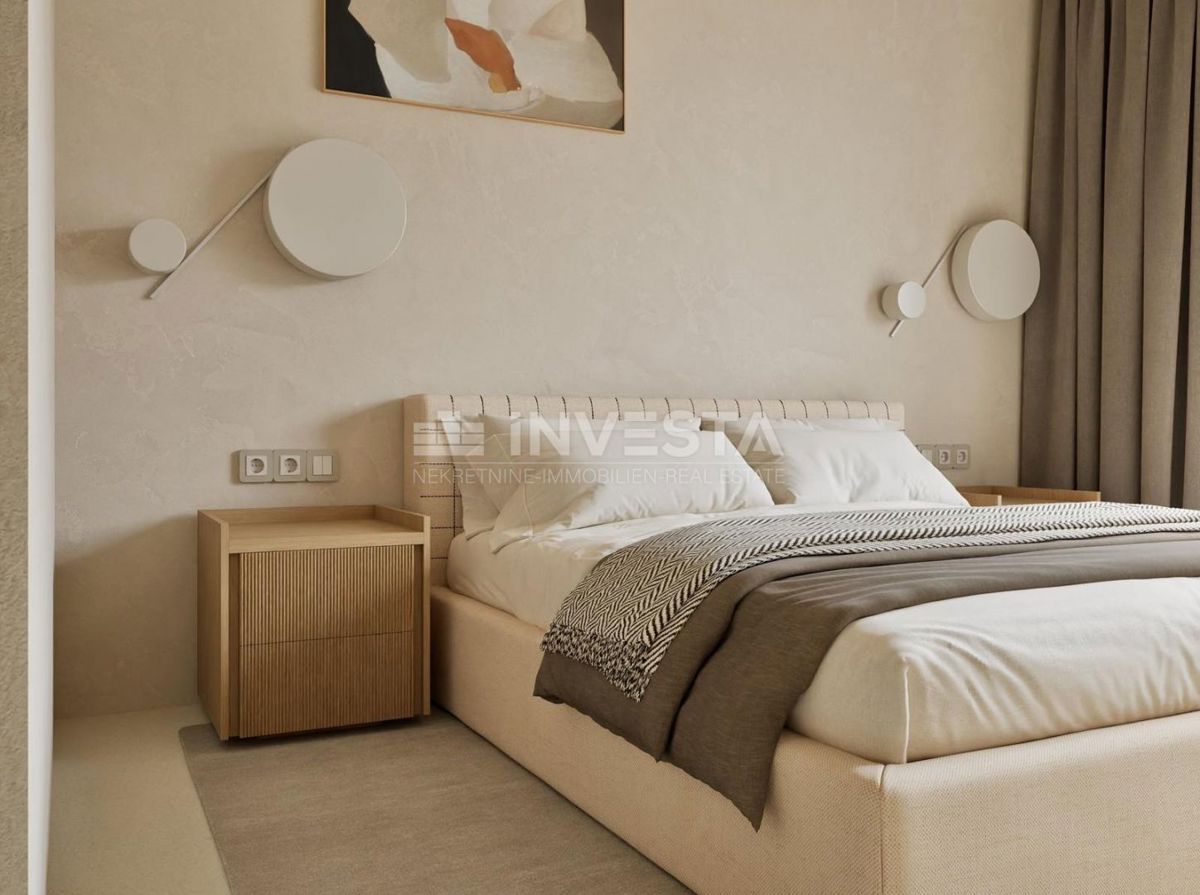 Okolica Labina, čudovita vila s bazenom in strešnim terasama