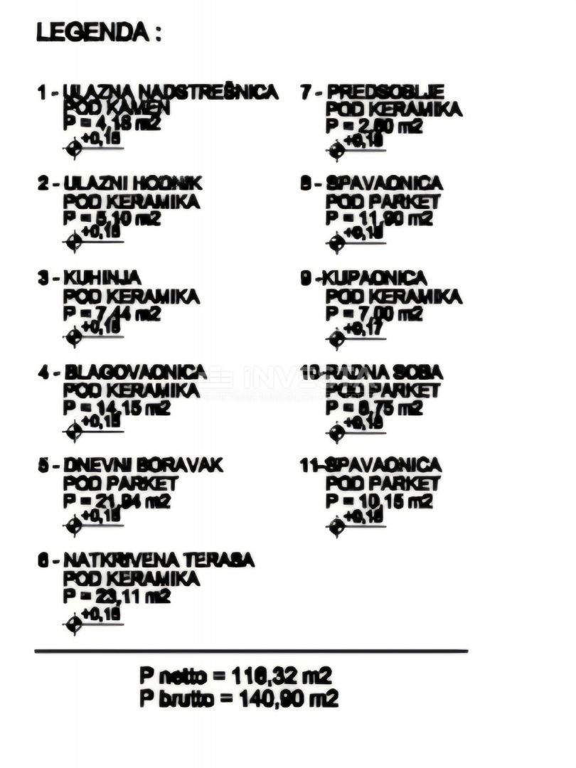 Velika posest z gradbenim dovoljenjem za hišo v okolici Pazina