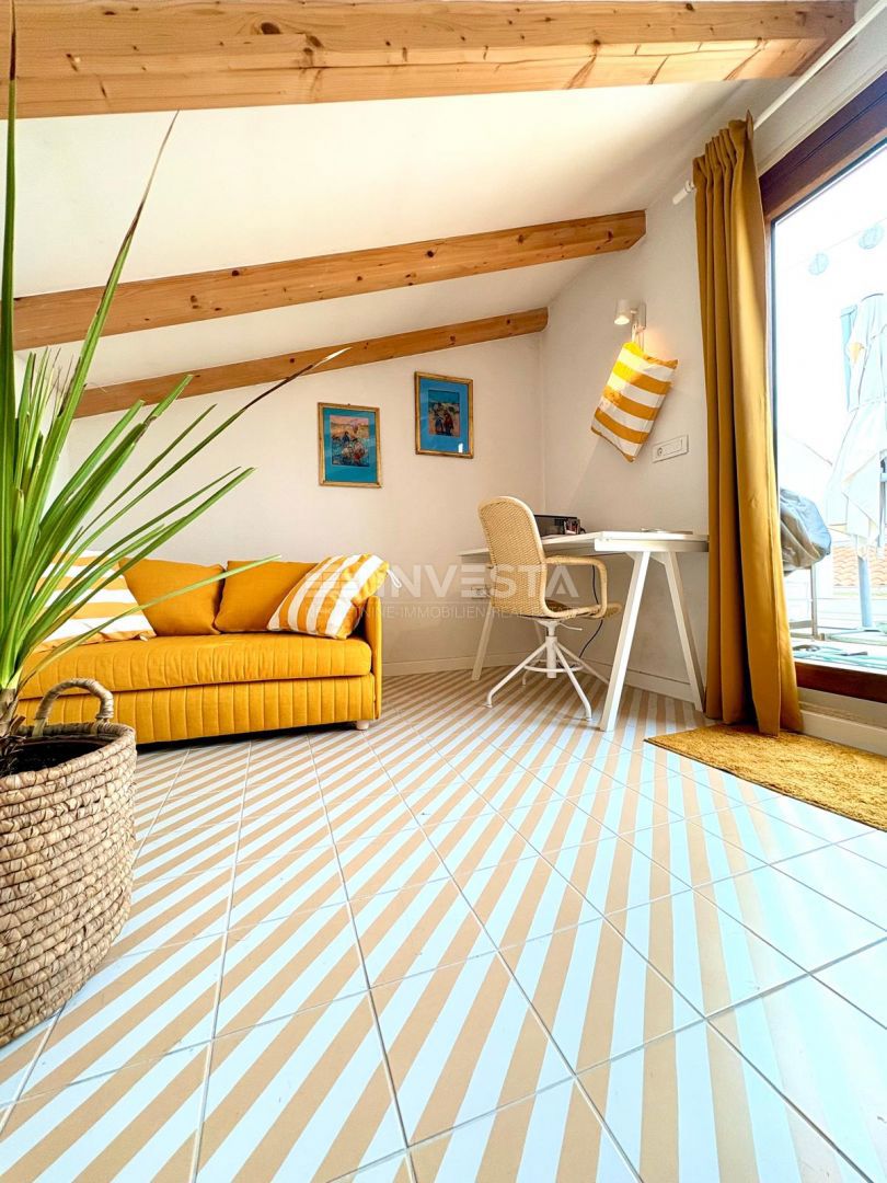 Vodnjan, renovirana istrska hiša s pogledom na morje