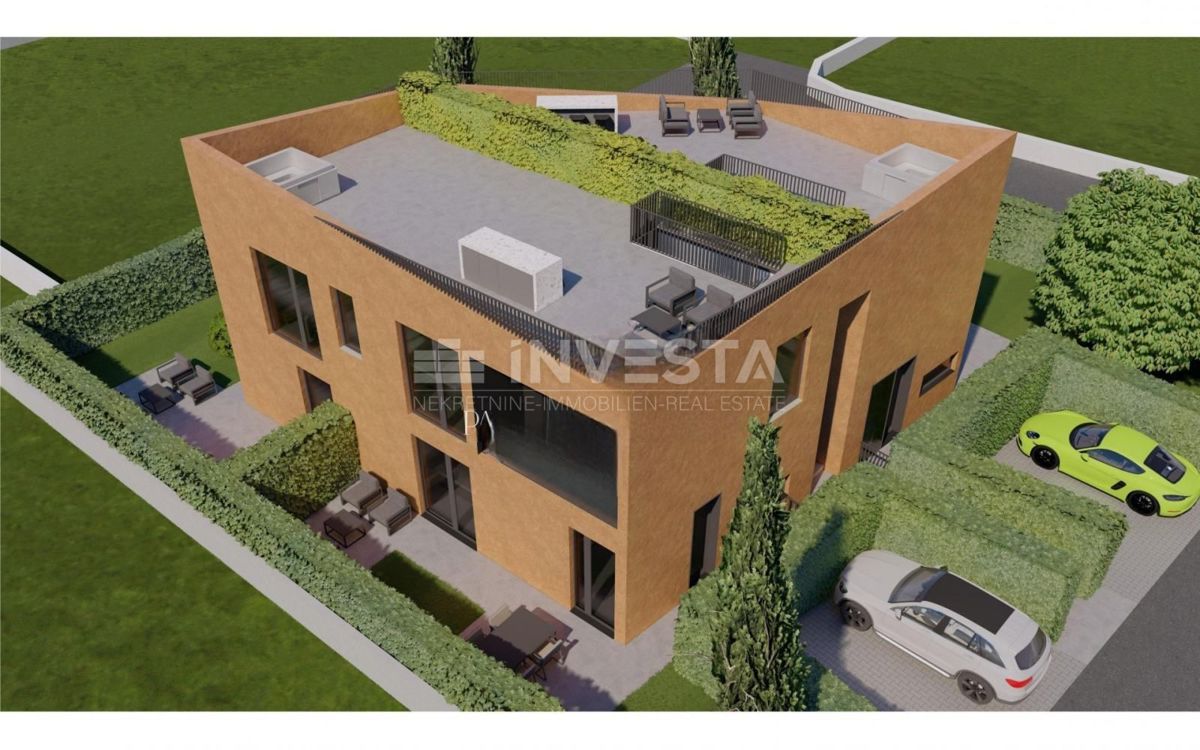 Stan v novogradnji – s strešno teraso