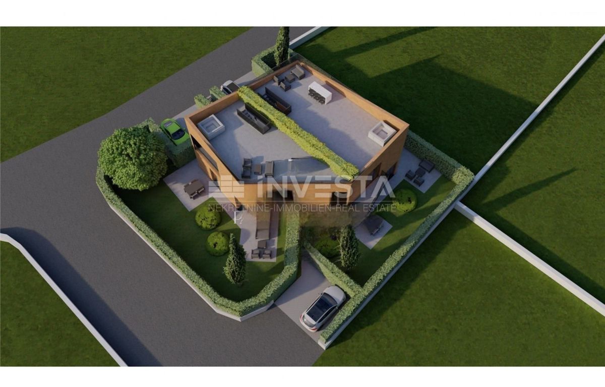 Stan v novogradnji z vrtom