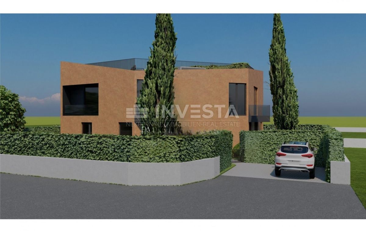 Stan v novogradnji z vrtom