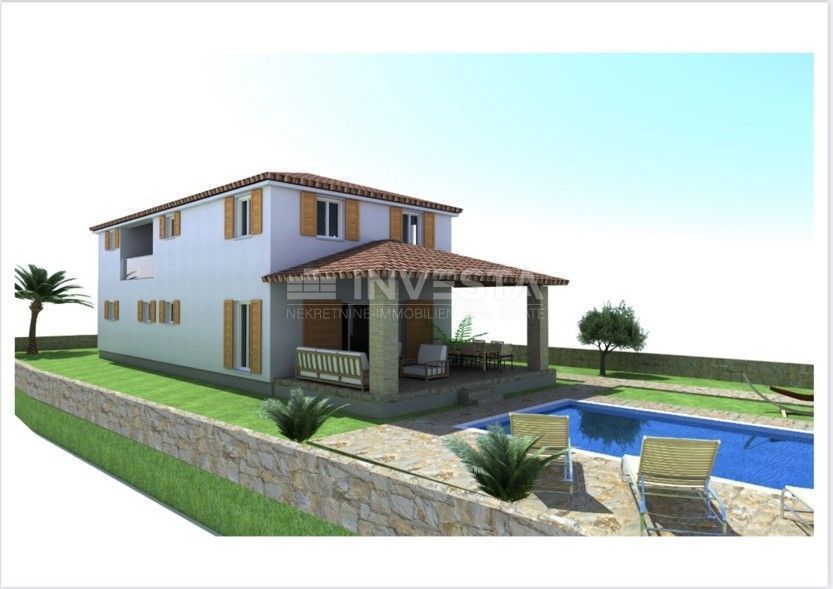 Okolica Barbane, zazidljivo zemljišče s projektom