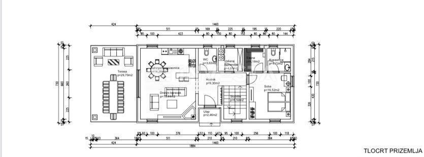 Okolica Barbane, zazidljivo zemljišče s projektom