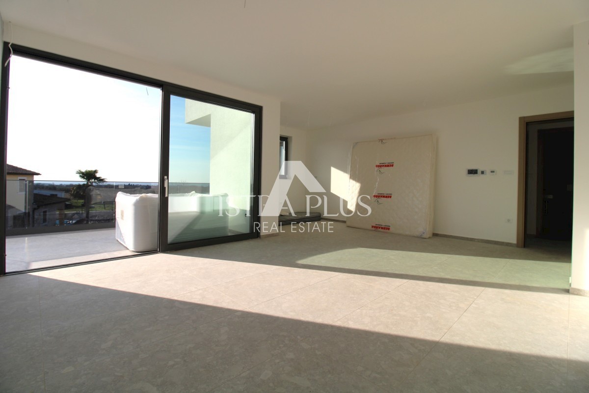 Novo stanovanje v 1. nadstropju s pogledom na morje - okolica Poreča - Apartma D