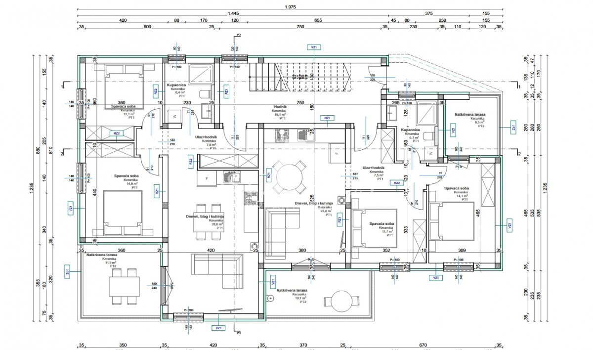 Predstavljamo vam novo ekskluzivno stavbo z apartmaji v bližini Poreča