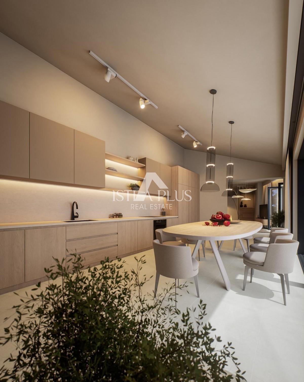 Istra, območje Višnjana - Čudovita mediteranska hiša z bazenom