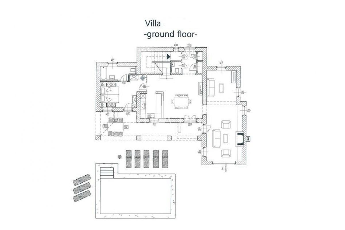 Istra, območje Poreča - prostorna vila z bazenom, panoramski razgled