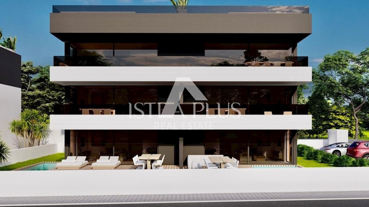 Penthouse v 2. nadstropju s štirimi spalnicami - Poreč