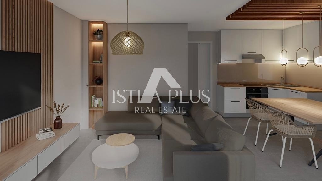 Istra, Novozgrajeno stanovanje na atraktivni lokaciji v mirnem istrskem obalnem mestu