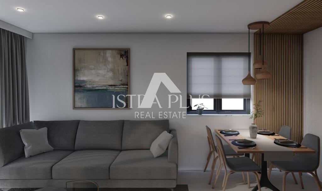 Istra, Novozgrajeno stanovanje na atraktivni lokaciji v mirnem istrskem obalnem mestu