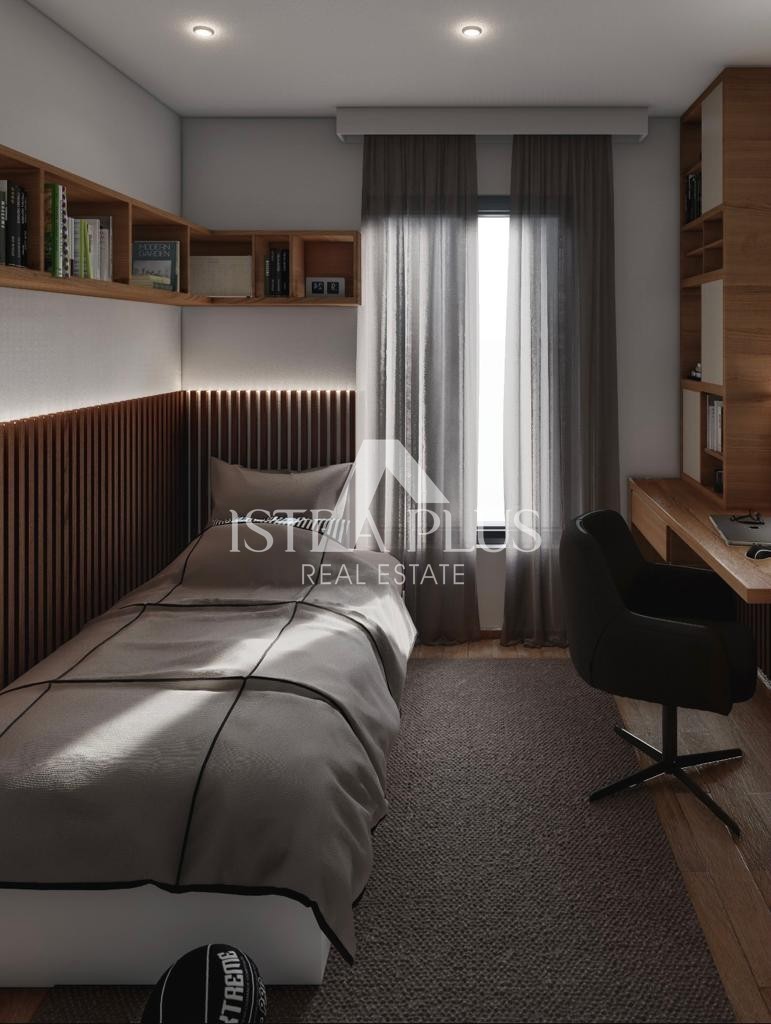 Istra, Novozgrajeno stanovanje na atraktivni lokaciji v mirnem istrskem obalnem mestu