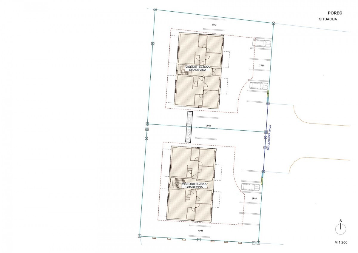Penthouse v bližini Poreča s tremi spalnicami