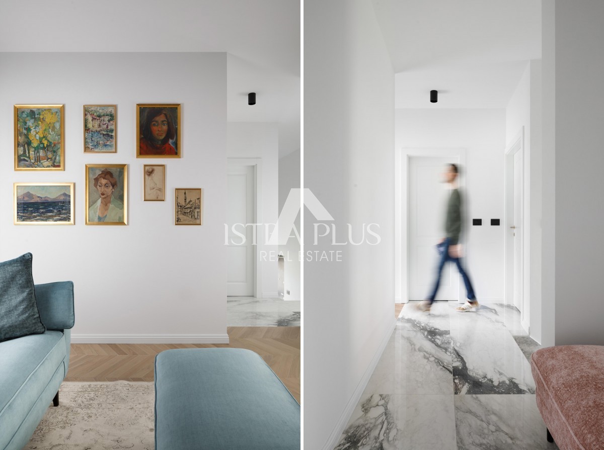 Ekskluziven penthouse v Poreču, nova stavba z moderno dekoracijo