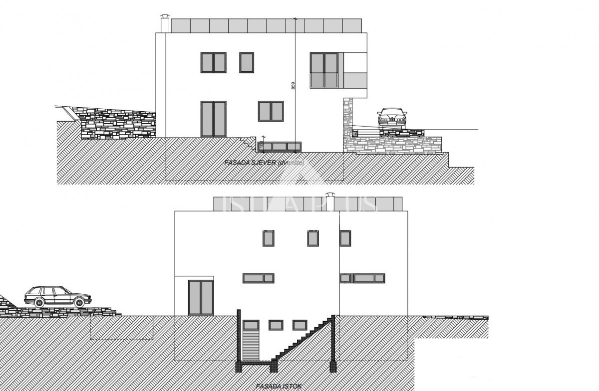 Ekskluzivna lokacija, hiša z dvema apartmajema 250m od morja, Poreč!