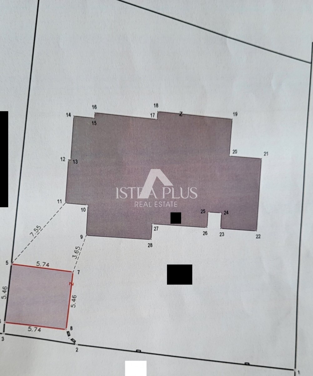 Hiša z dvema apartmajema - okolica Poreča