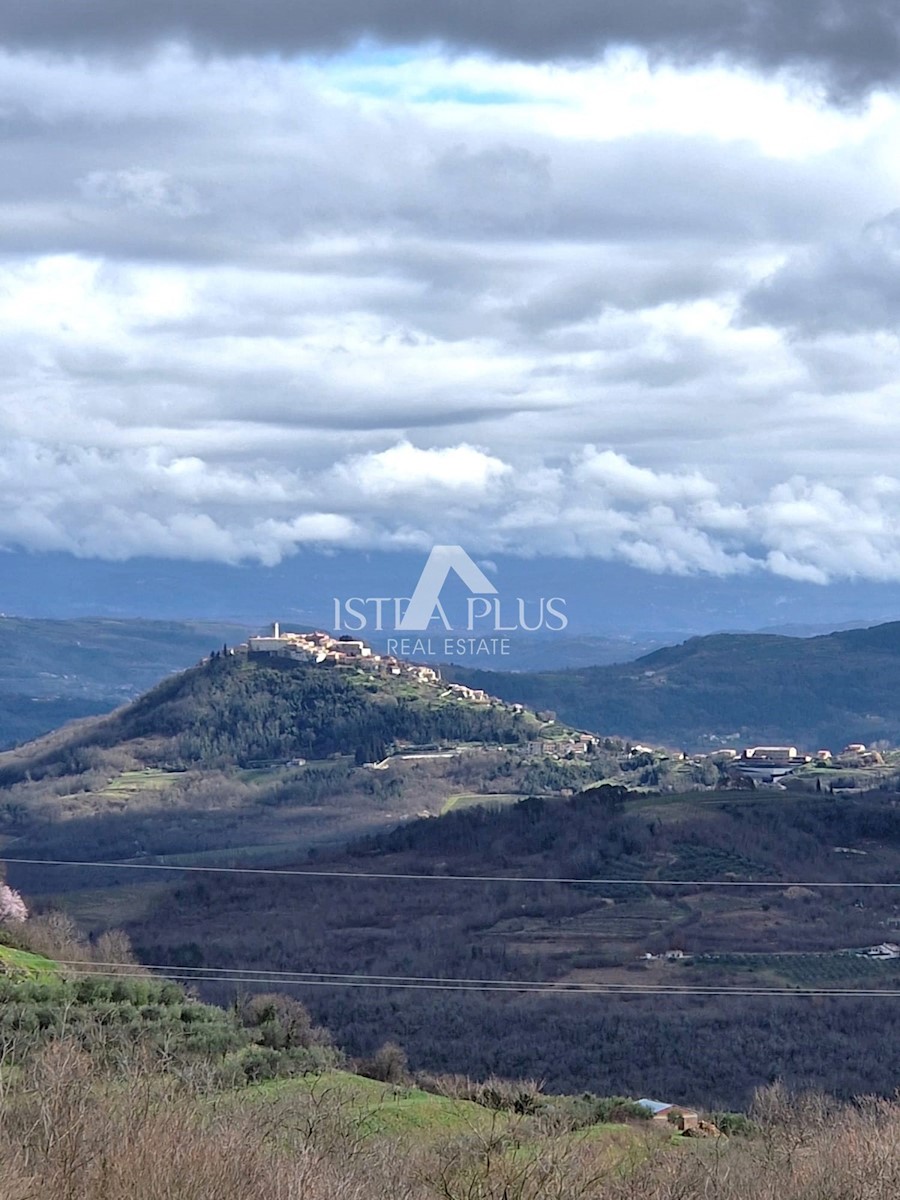 Hiša s 2 stana  panoramskim pogledom na Motovun