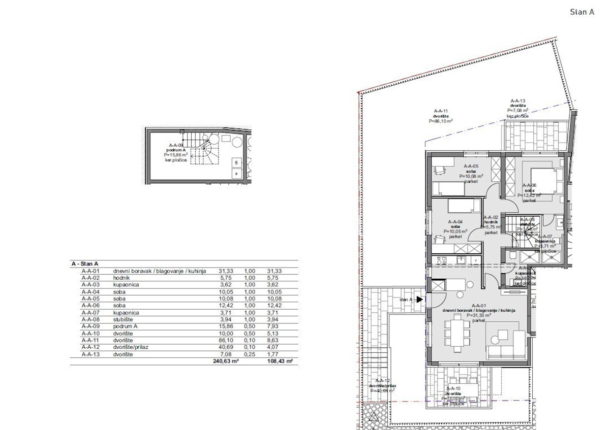 Poreč-1km od morja-novi kvalitetni apartmaji v izgradnji