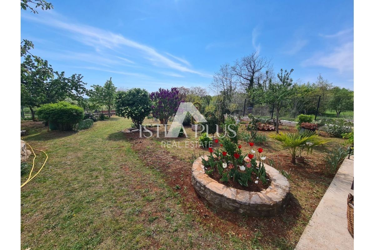 Istra, območje Oprtlja/Buja - Kamnita hiša na mirni lokaciji s čudovito veliko parcelo!