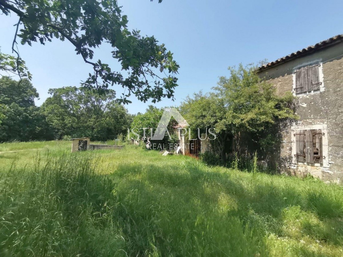 Veliko posestvo z več kamnitimi hišami - okolica Poreča