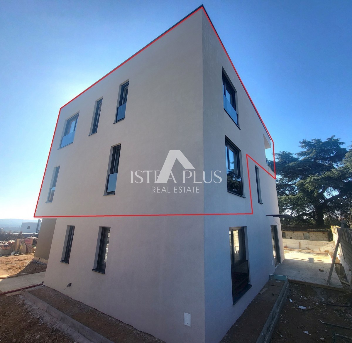 Dvonadstropni apartma s tremi spalnicami in pogledom na morje - Tar Vabriga