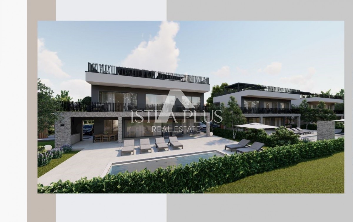 Poreč - Vila z bazenom 300m od morja