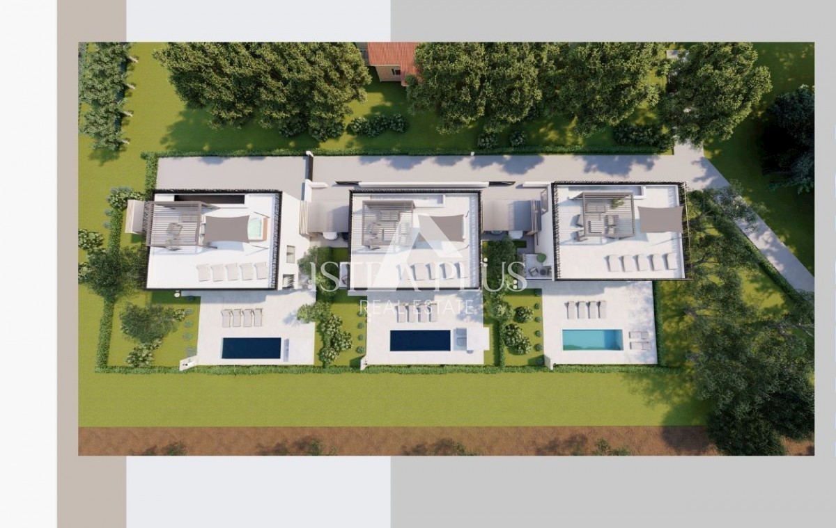 Poreč - Vila z bazenom 300m od morja