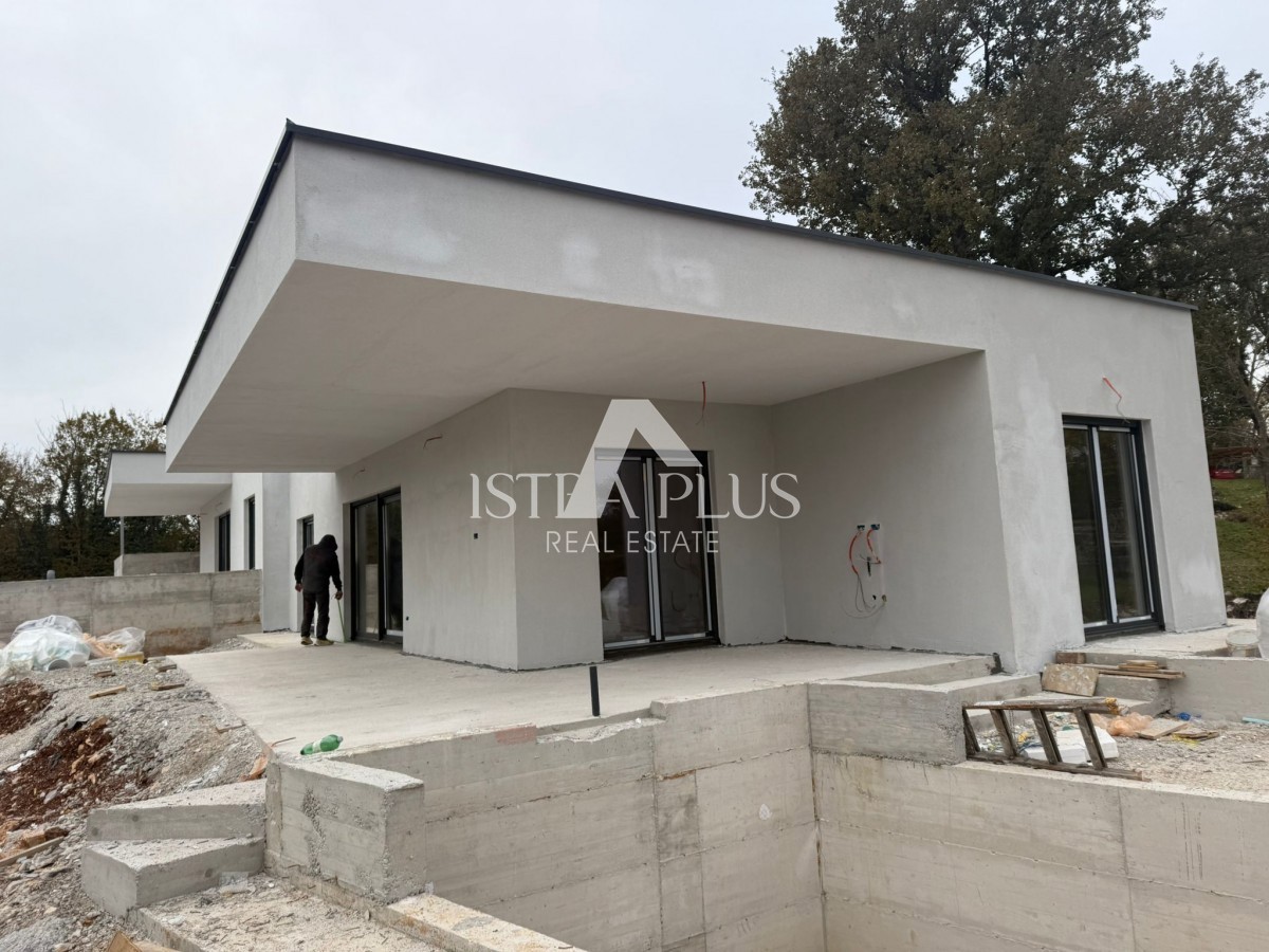 Moderne enonadstropne hiše z bazenom v okolici Tinjana