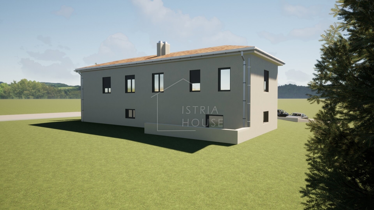 Višnjan, družinska hiša s prostorno parcelo