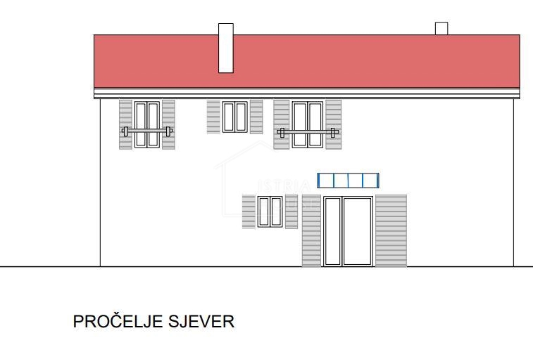Svetvinčenat, okolica, zazidljivo zemljišče s projektom