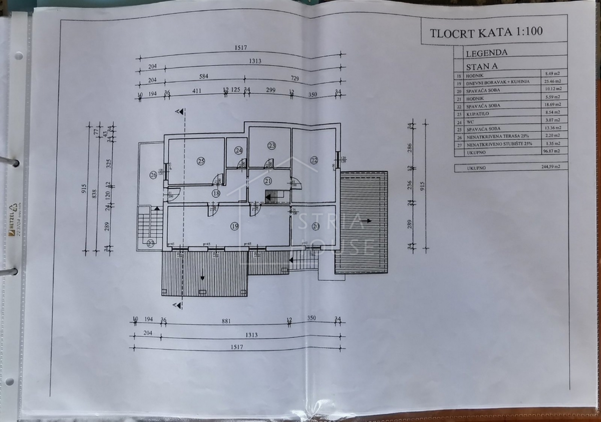 Poreč, hiša z dvema stanovanjema