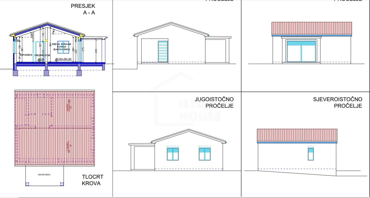 Hiša Svetvinčenat, 60m2