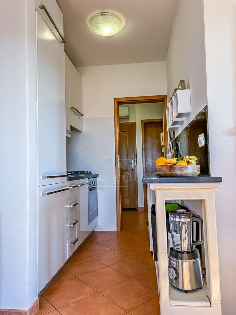 Novigrad, apartment with a large terrace near the beach