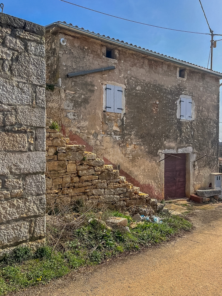 Poreč, okolica, istrska hiša v rohbau fazi