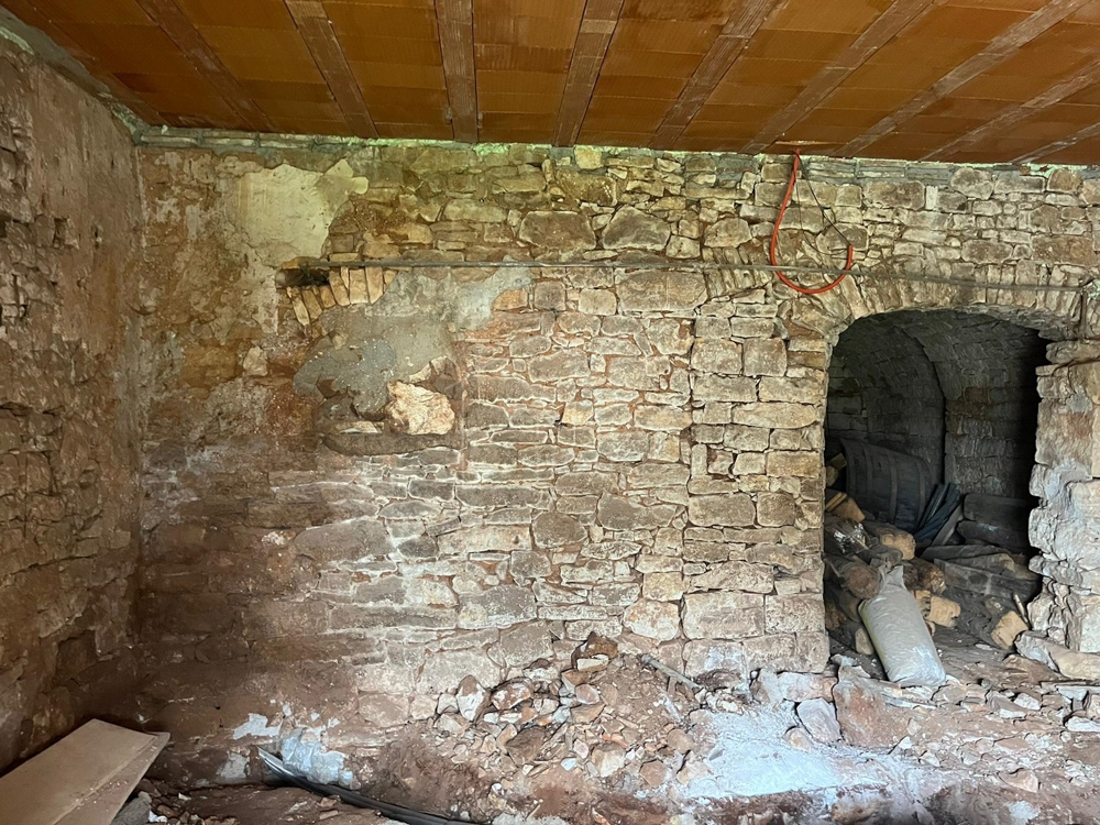Poreč, okolica, istrska hiša v rohbau fazi