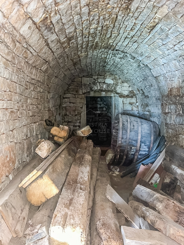 Poreč, okolica, istrska hiša v rohbau fazi